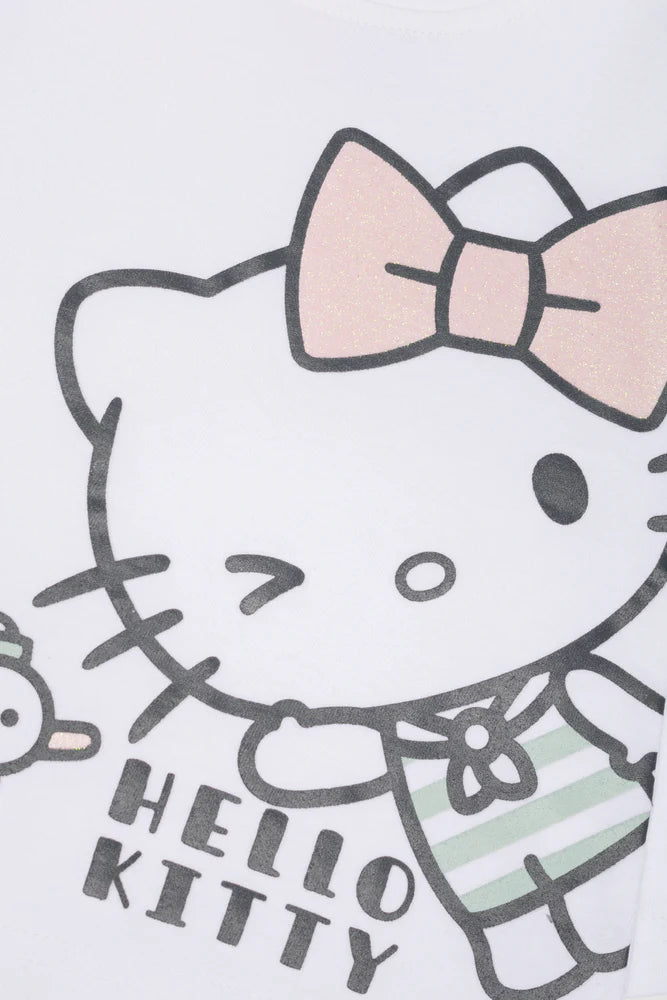 Koszulka Hello Kitty biała