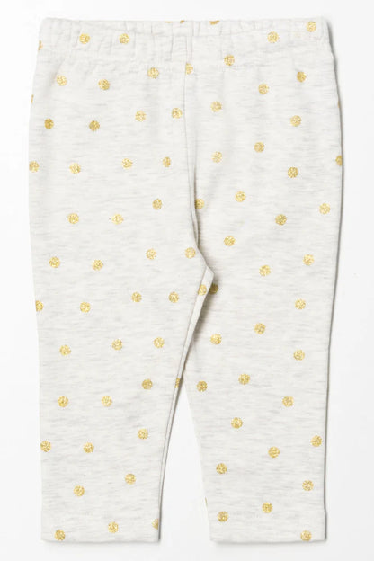 Fleece legging natuurlijk