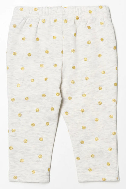 Fleece legging natuurlijk