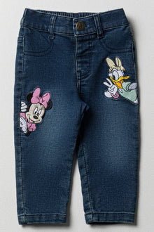 Minnie Mouse en Daisy Denim Jeans Donkerblauw