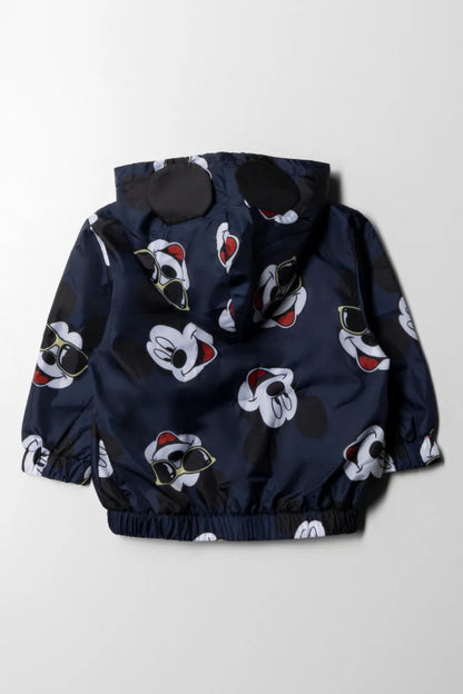 Mickey Mouse Windjack Marineblauw