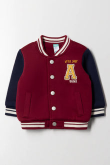 Honkbaljack Rood En Marineblauw
