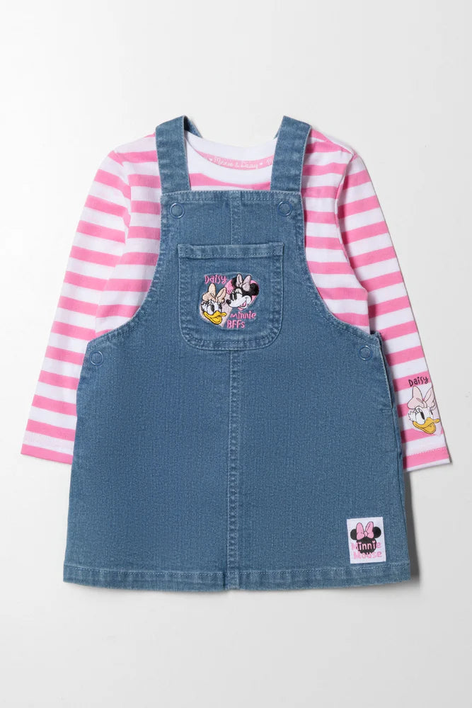 Fartuch dżinsowy Myszka Minnie