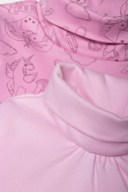 2-pack polotrui roze