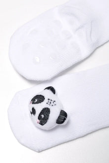 2 packs Panda Socks White
