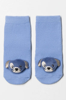 2 Pakken Puppy Sokken Blauw