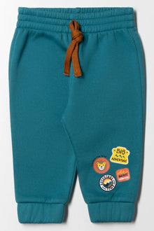 Badges Track Pants Blauw