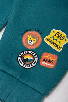Badges Track Pants Blauw