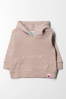 Bluza z kapturem z polaru Natural