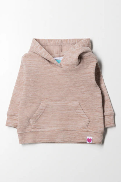 Fleece Hoodie Natural
