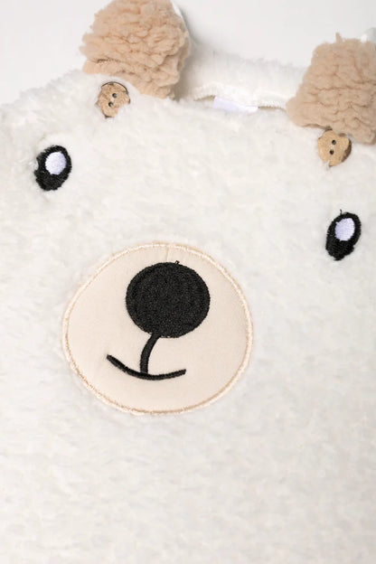 Sherpa Dungaree Set Natural