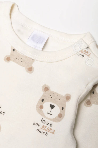 Sherpa Dungaree Set Natural