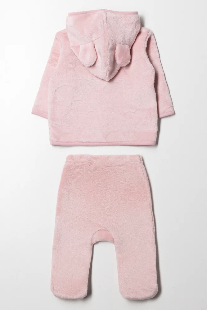 Jacket and Leggings Set Pink