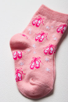 3 Pack Ballerina Socks Pink