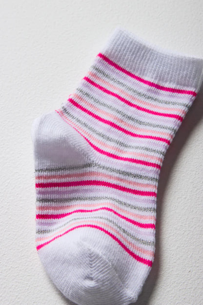 3 Pack Ballerina Socks Pink