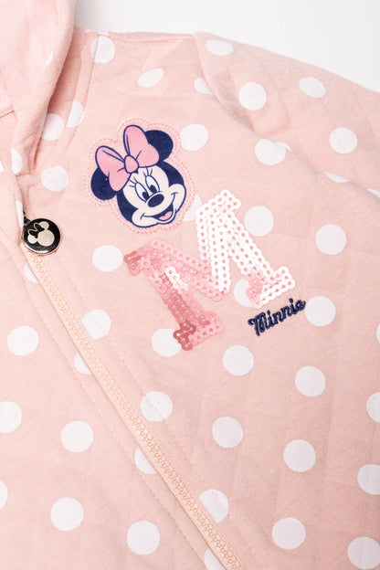Minnie Mouse Zip Through Tracktop Pink