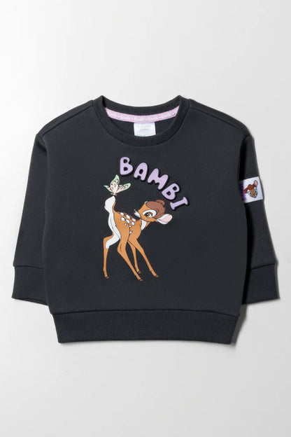 Bambi Tracktop Dark Grey
