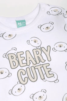 3 Piece Bear Set Grey