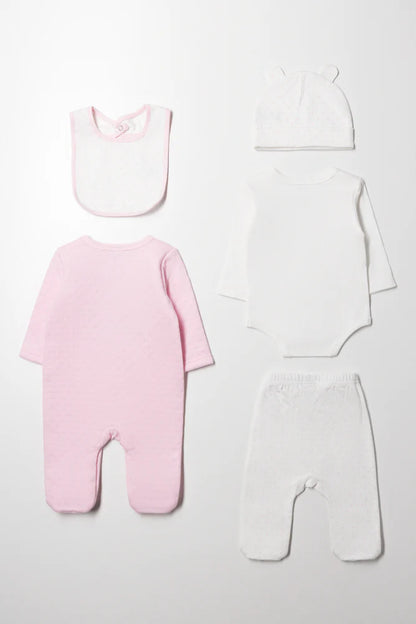 5-delige Bunnyset Roze