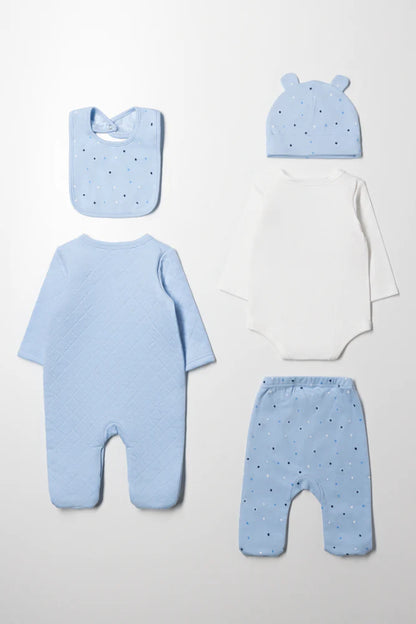 5-delige Safariset Blauw