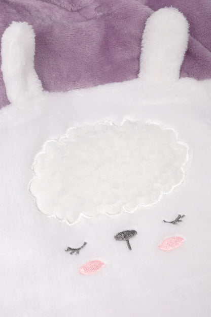 Sheep Babygrow Purple