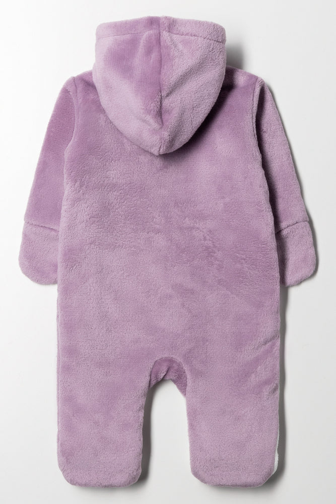Sheep Babygrow Purple