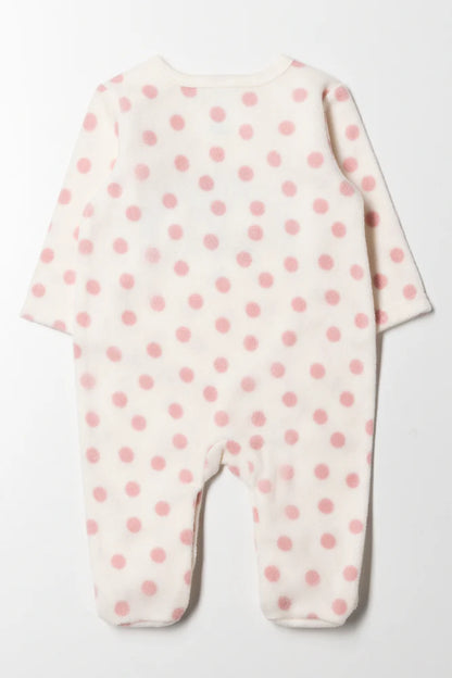 Hedgehog Babygrow Pink