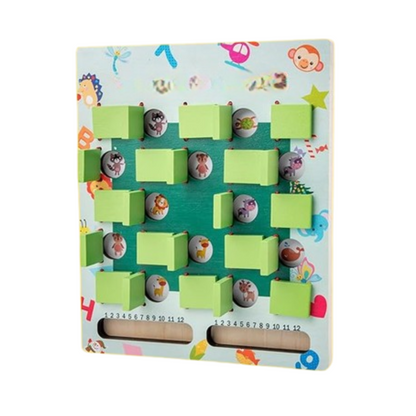 PatternPairs - Holz-Memoryspiel für Kinder ab 3 Jahren | Kognitives & Visuelles Lernen