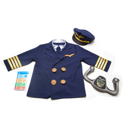 Pilotenrollenspel kostuumset