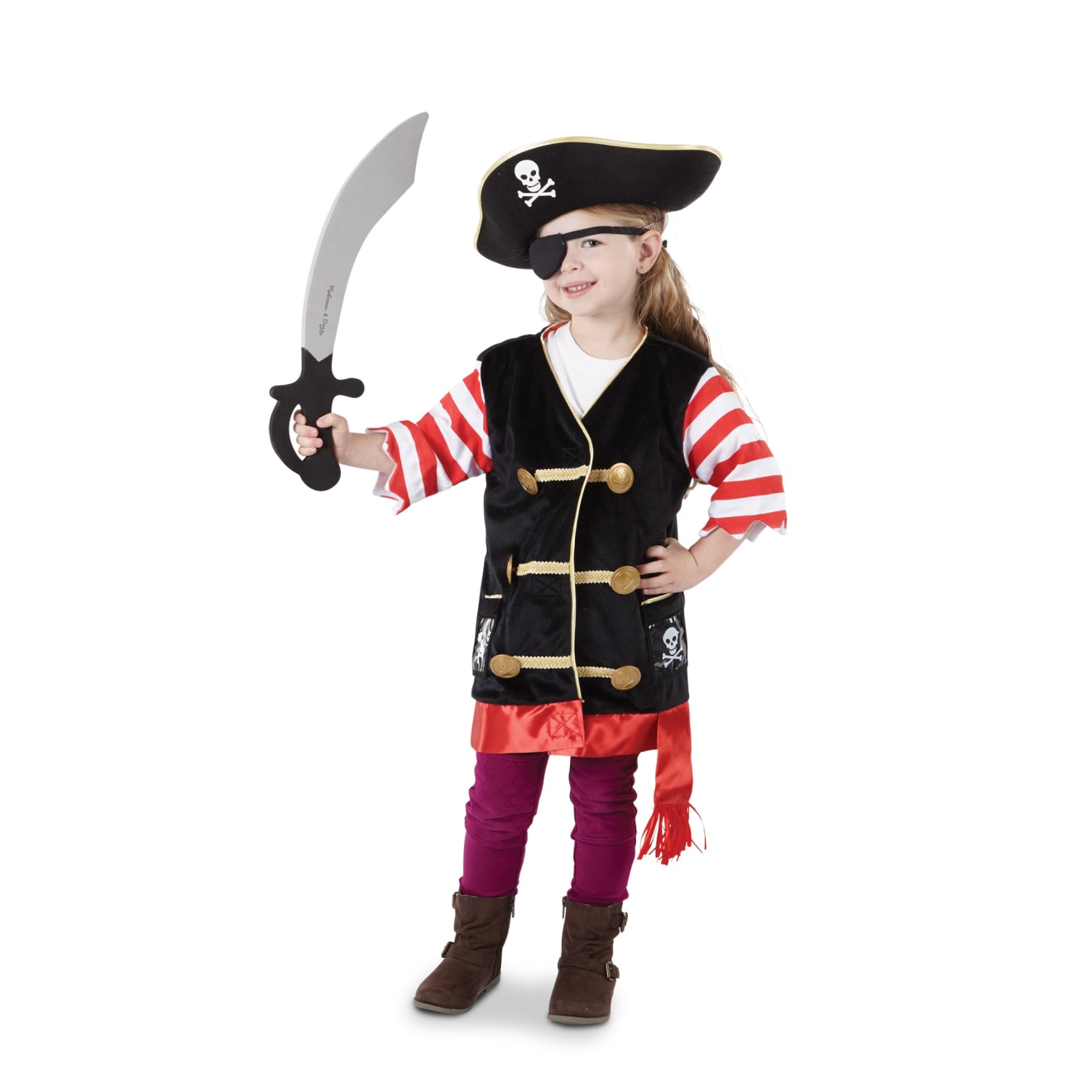 Piraten Rollenspel Kostuumset