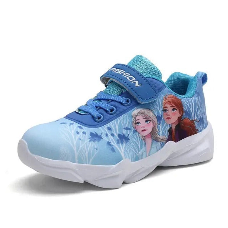 Prinses Elsa bedrukte schoenen