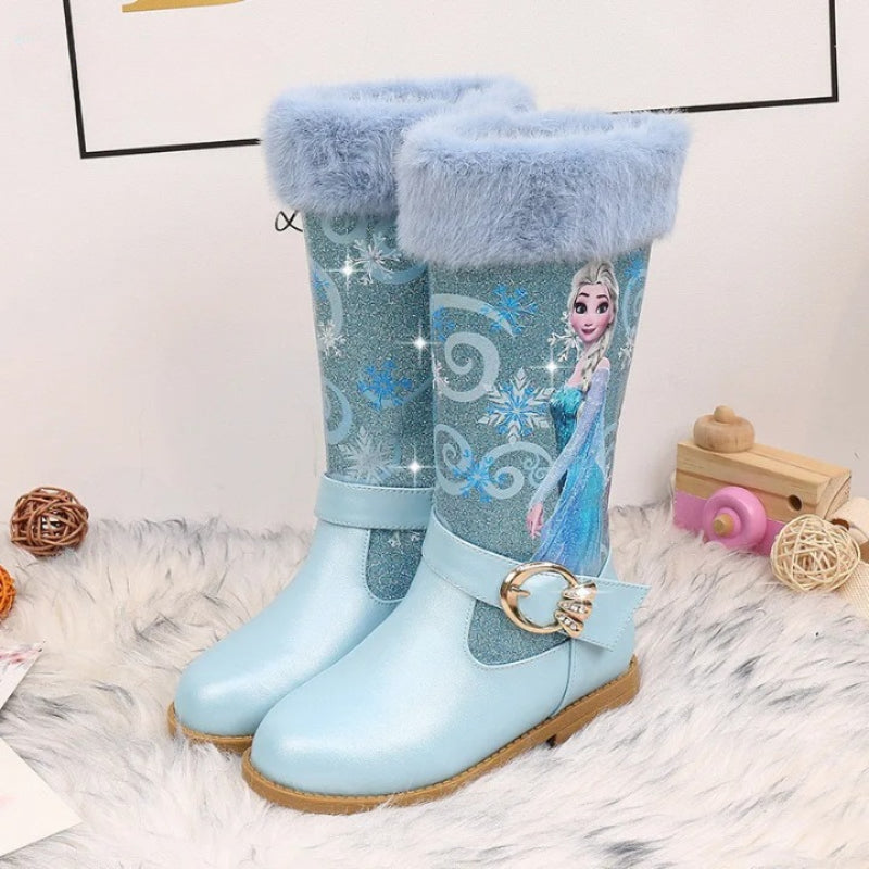 Laarzen met prinses Elsa-thema