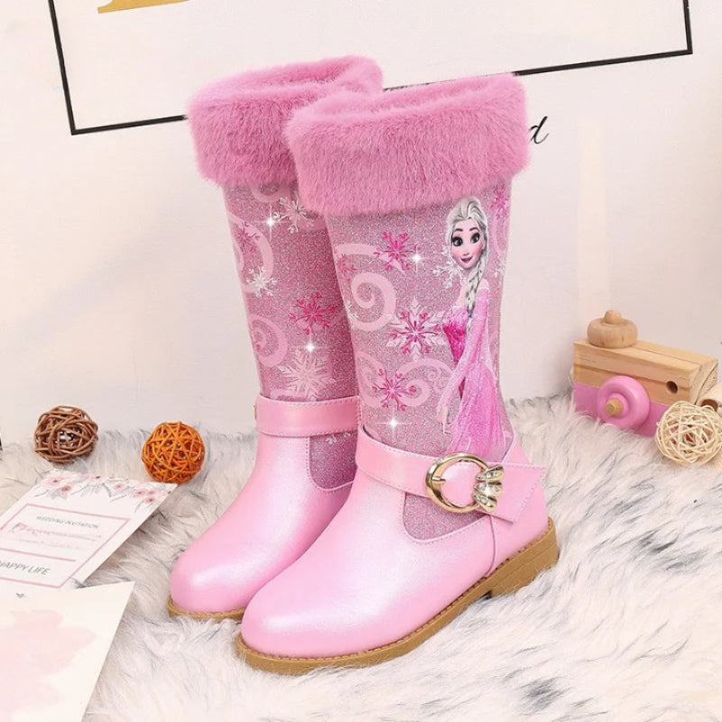 Laarzen met prinses Elsa-thema