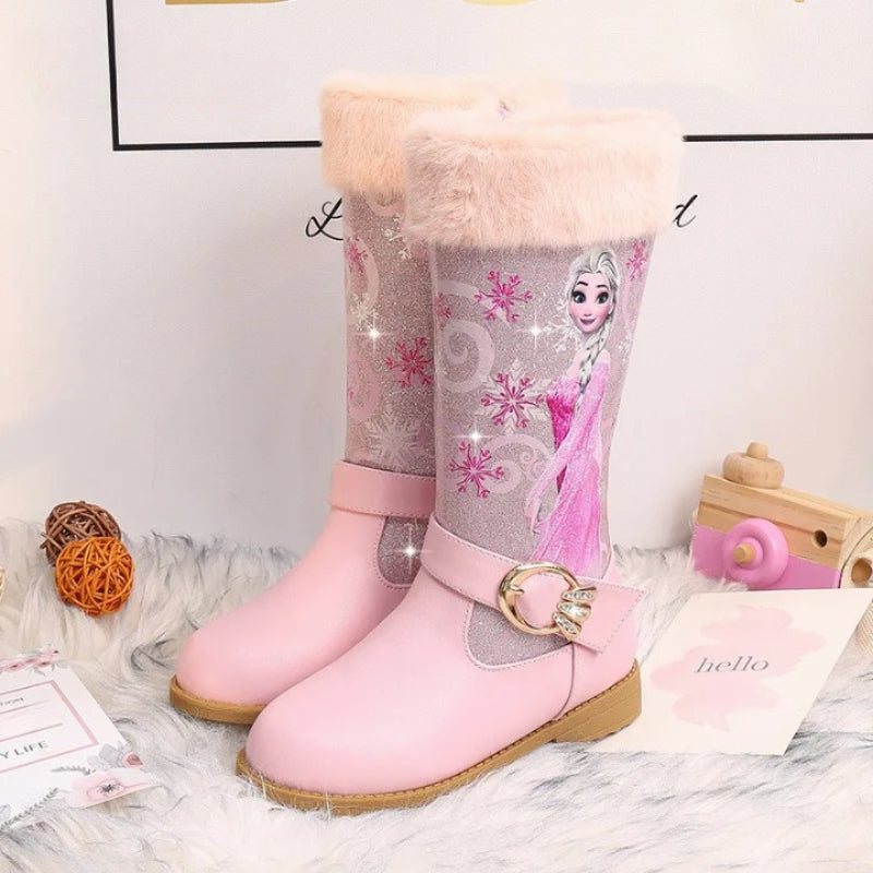 Laarzen met prinses Elsa-thema