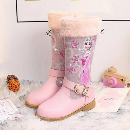 Laarzen met prinses Elsa-thema