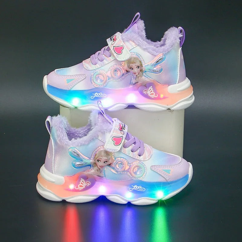 Prinses Elsa Pluche Warme Schoenen