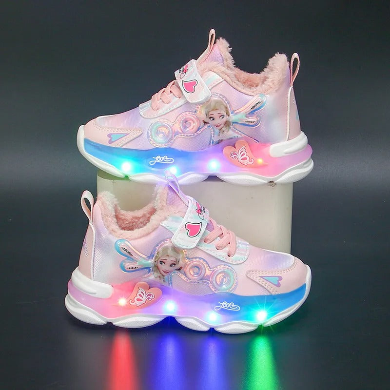 Prinses Elsa Pluche Warme Schoenen