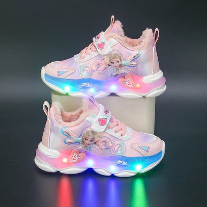 Prinses Elsa Pluche Warme Schoenen