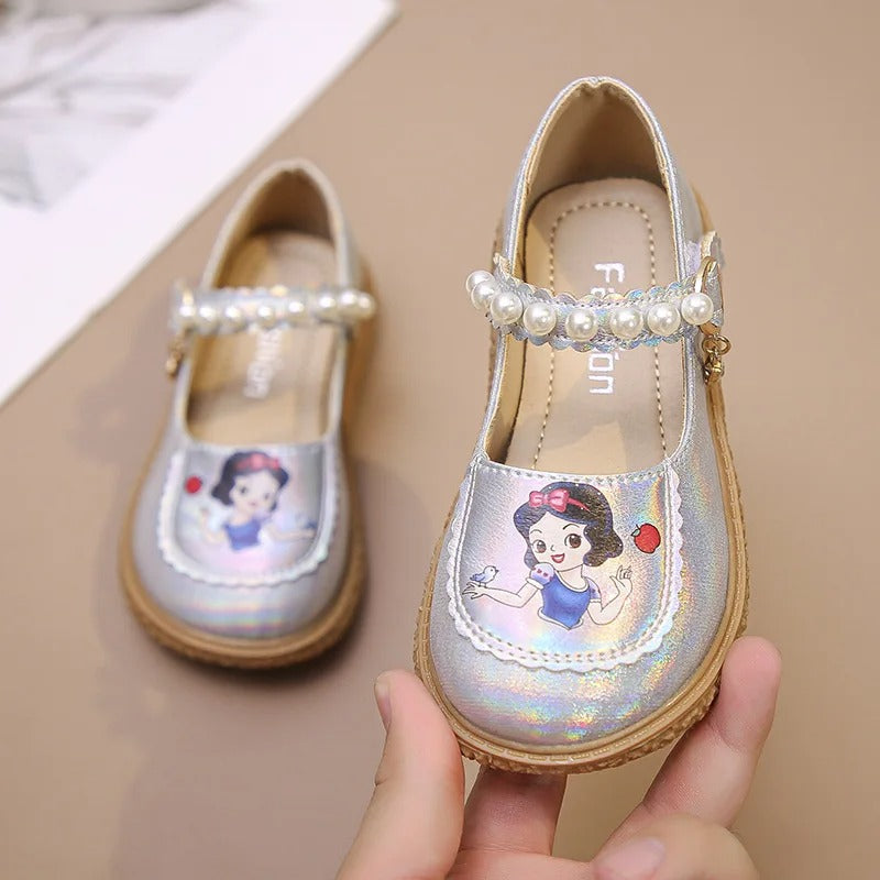 Assepoester en Frozen prinses bedrukte sandalen