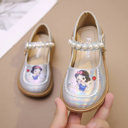 Assepoester en Frozen prinses bedrukte sandalen