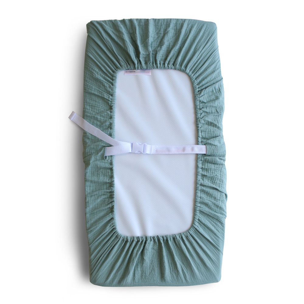 Changing Pad Cover - Roman Green