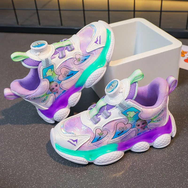 Prinses Elsa Draaiknop Sport Sneakers