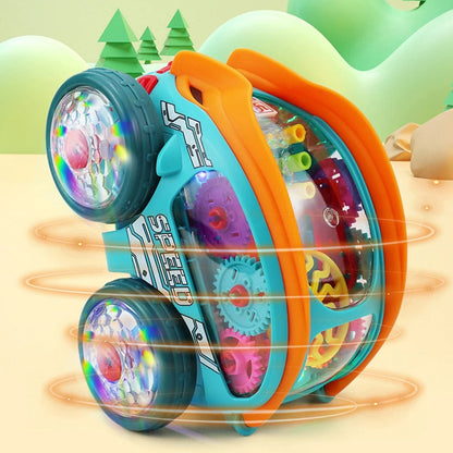 LightWheels - Transparentes leuchtendes Spielzeugauto für Kinder