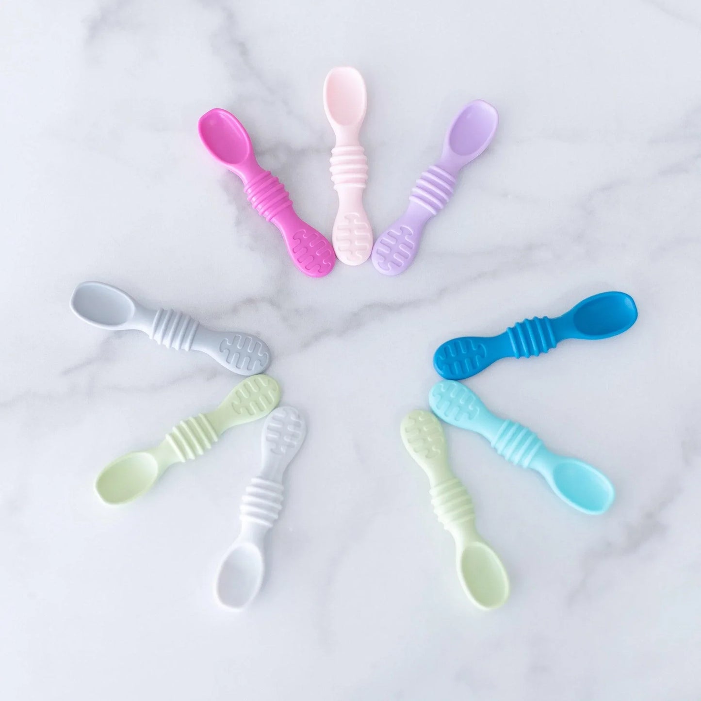 Siliconen diplepels 3-pack: Lollipop