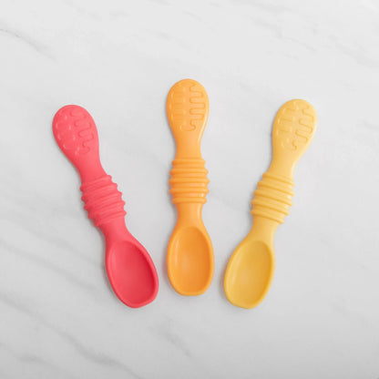 Siliconen dompellepels, 3 stuks: Tutti-Frutti
