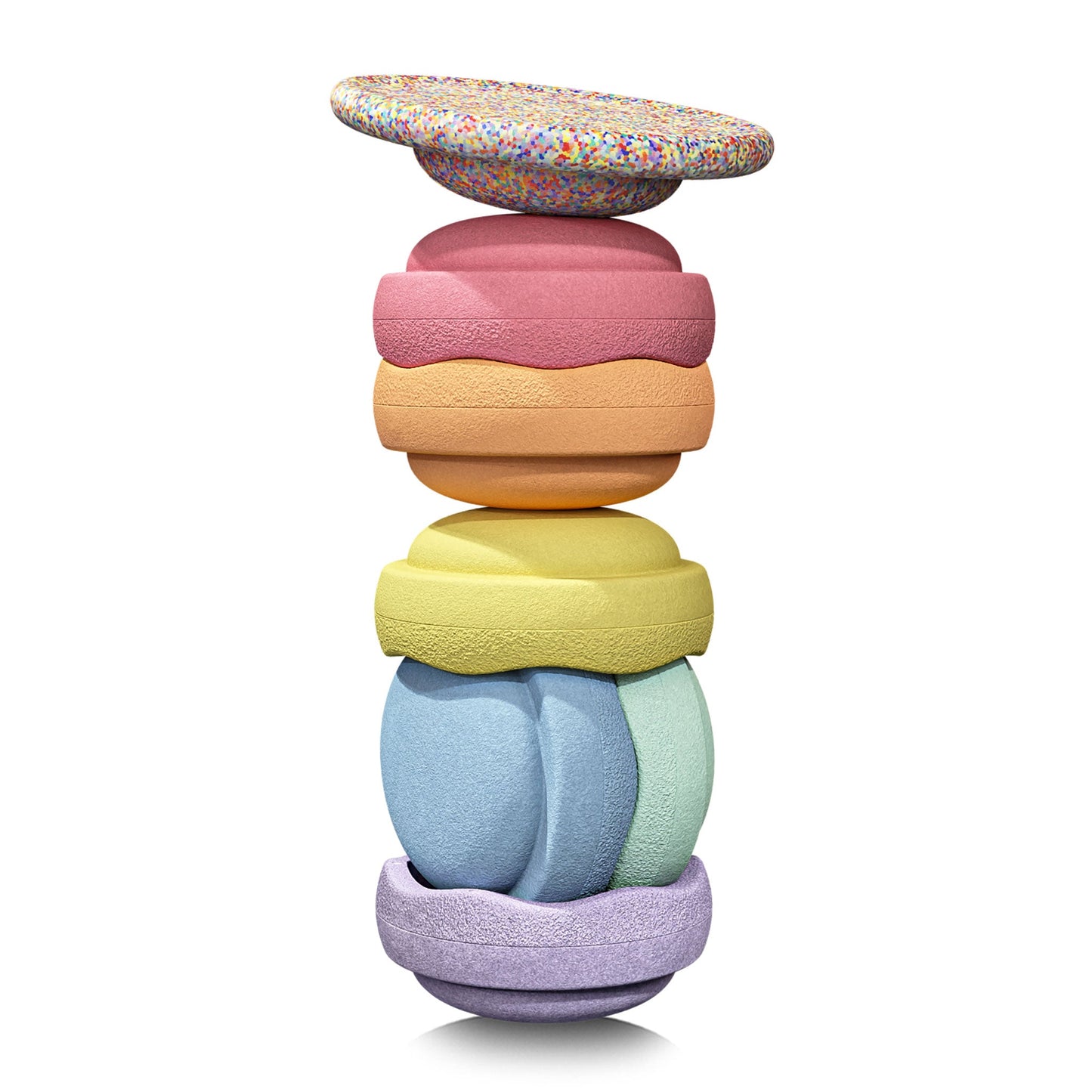 Stenen 6+1 Set - Pastel