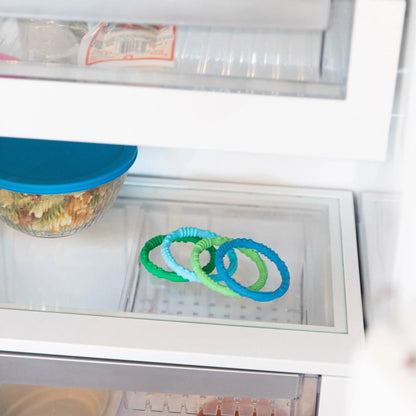 Siliconen bijtringen 4-pack: Zomer