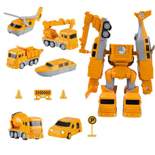 MagnaGear - Magnetisches Transformations-Engineering-Auto-zusammengebautes Spielzeug