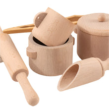 PlayPots - Holzsensorische Backwerkzeuge