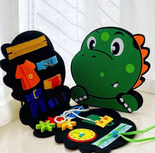 JurassicFun - Montessori Filz Lernboard